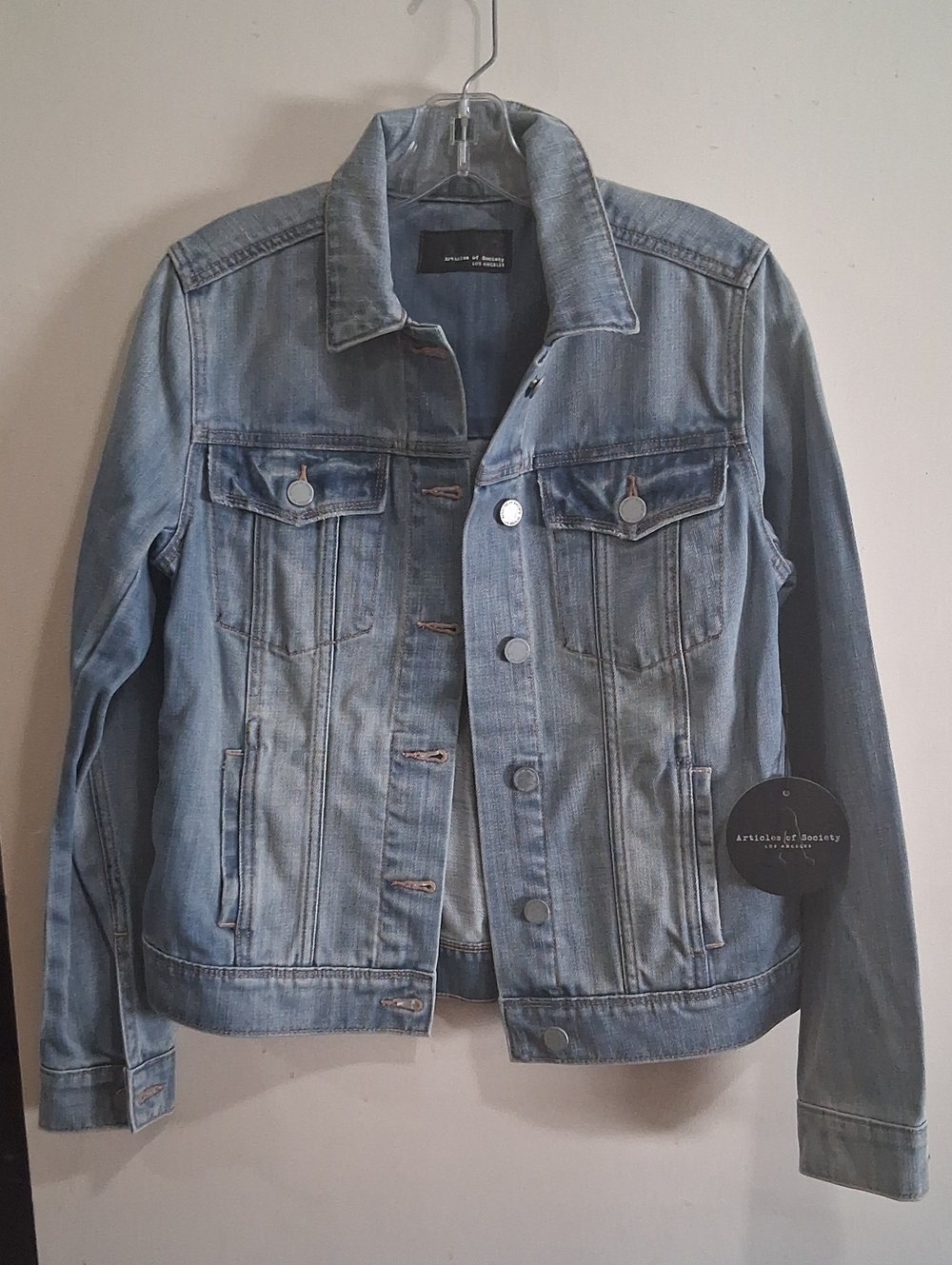 NWT Womens Articles of Society Denim Jacket Size Small